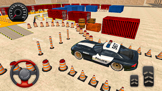 Cop Car Games: 3D Car Parking