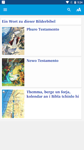 Bilderbibel in Sinti-Romanes Screen 2