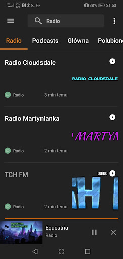 Android application Martine Islands Radio Online screenshort