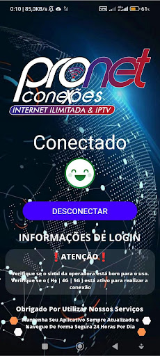 PRONET CONEXÕES Screen 2