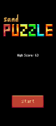 Android application Sand Puzzle screenshort