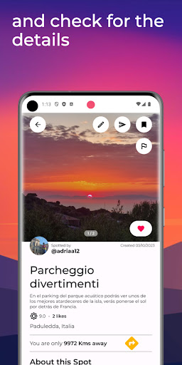 Sunset | Sunset predictions Screen 3