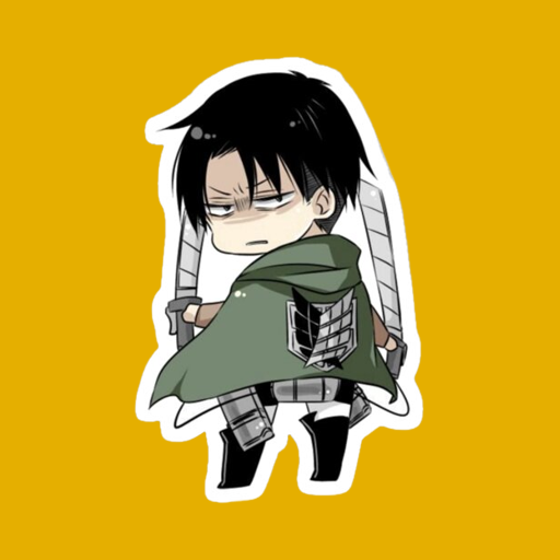 funny AOT stickers for WA Download on Windows