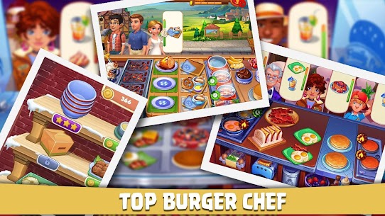 Cooking Burger Mod APK 2022 [Unlimited Money/Gold] 3