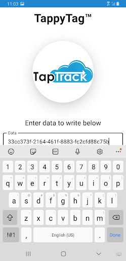TappyTag Demo Screen 2