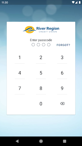 Android application River Region CU Mobile screenshort