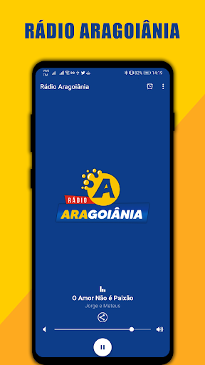 Android application Rádio Aragoiânia screenshort