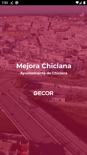 Android application Mejora Chiclana screenshort