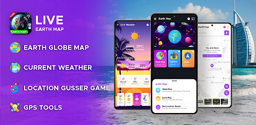 Live Earth Map - World Map 3D