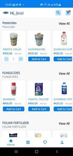 AYVA Agri Store Screen 2