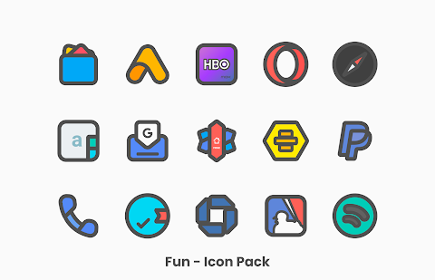 Fun - Icon Packのおすすめ画像5