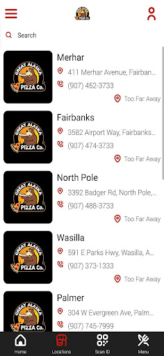 Great Alaska Pizza Company Screen 3