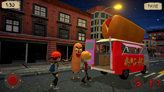 Sinister Sausage Man Run Game apktram screenshots 5