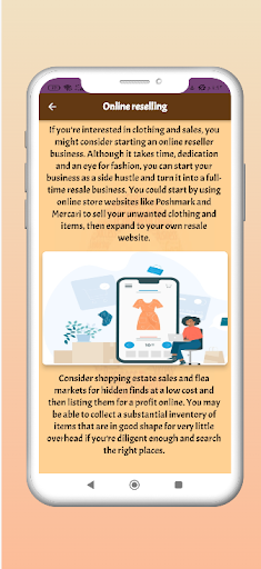 Small Business Ideas Screen 2