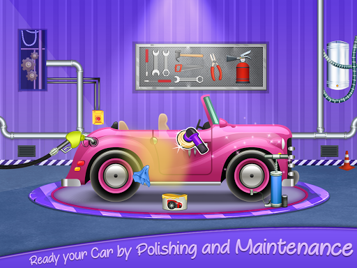 Girls Car Wash Salon Auto Workshop