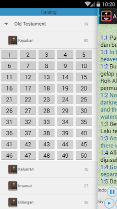 Indonesian English Audio Bible screenshot 2