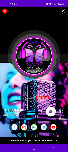 Android application Ladies Radio screenshort