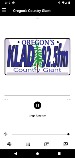 92.5 KLAD, Klamath Falls Screen 2