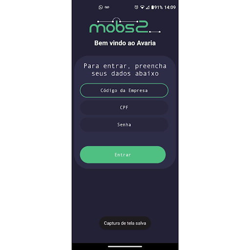 Android application Avaria screenshort