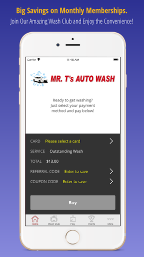 Mr. Ts Auto Wash Screen 3