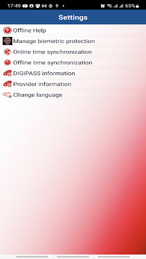 MyBusiness Pass Screen 3
