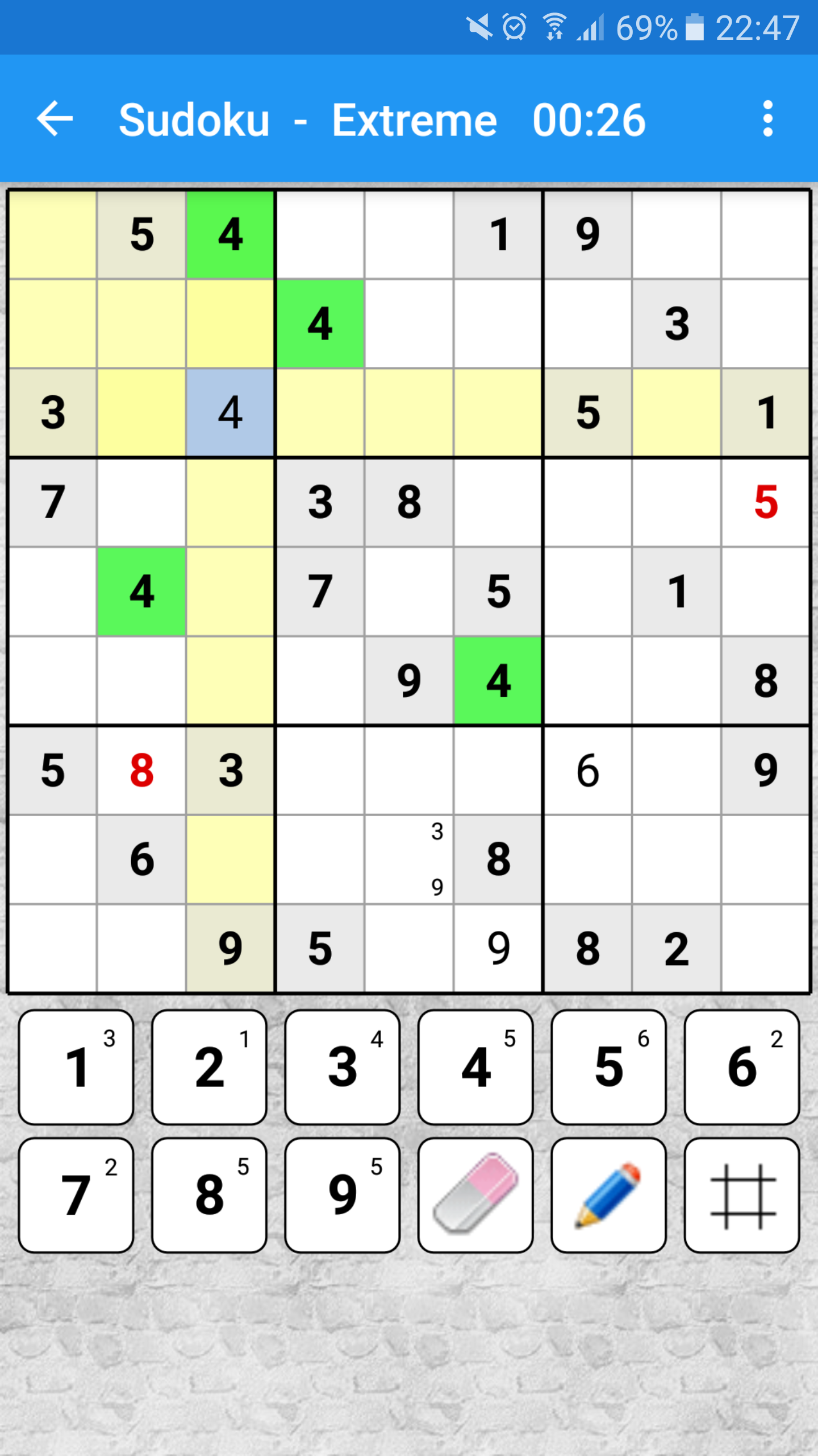 Android application Sudoku Pro screenshort