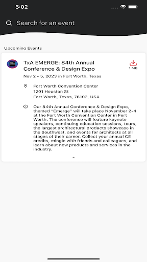 Texas Society of Architects Screen 2