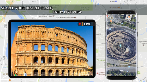 Live Earth Map-Street View Map Screenshot 3 - AppWisp.com