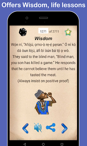 Yoruba Proverbs : Audio and Me Screen 3