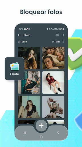 Visualização do aplicativo