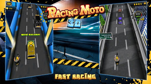 Racing Moto 3D Screen 3