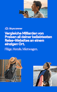 Skyscanner Flüge Hotels Autos Screenshot