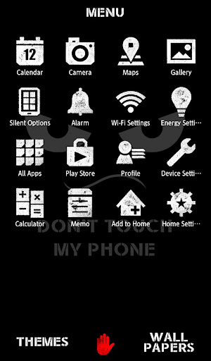 Dont Touch My Phone +HOME Screen 2
