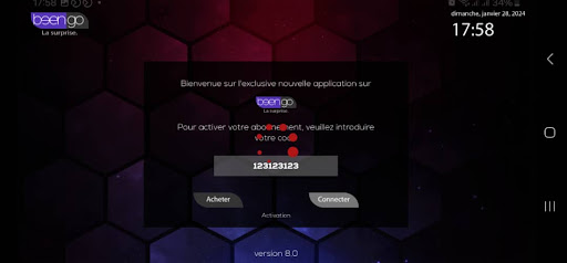 Android application BeengoTV screenshort
