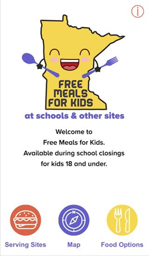 Android application Free Meals for Kids screenshort