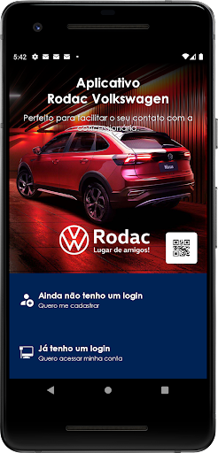 Android application Rodac Volkswagen screenshort