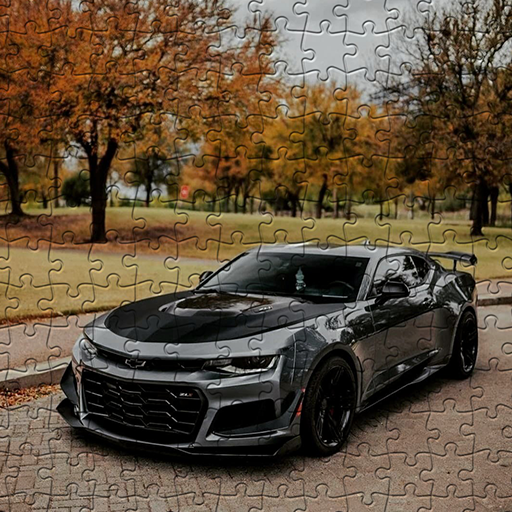 Jigsaw Puzzles Camaro logo