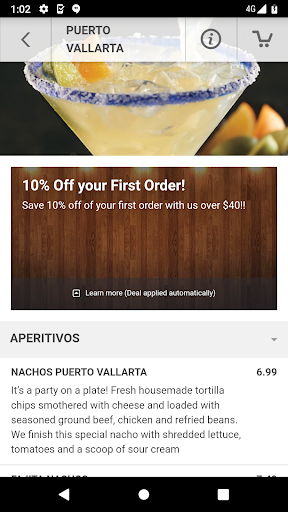 Puerto Vallarta Mexican Rest Screen 3