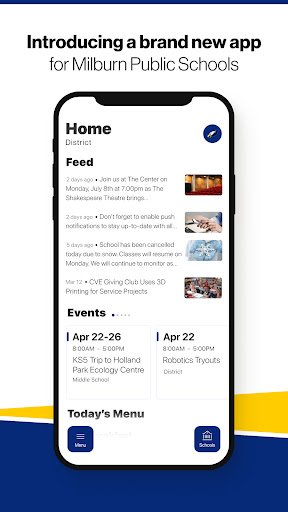 Android application Milburn Public Schools, OK screenshort
