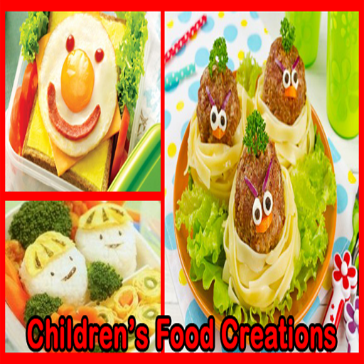 Android application Childrens Food Creations Wallp screenshort