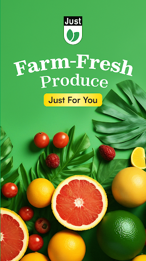 Android application JUST Fresh-Buy Fruit Vegetable screenshort