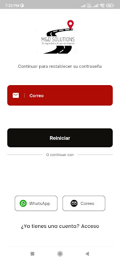 M&D Solutions Screen 2