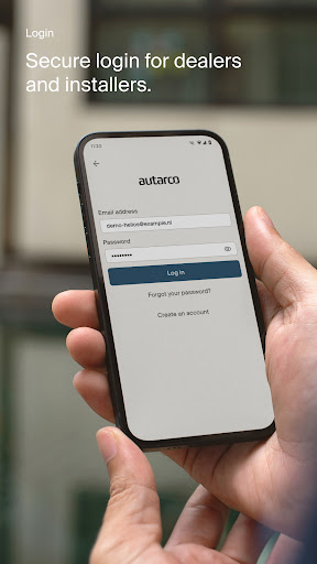 Android application Autarco Installer App screenshort