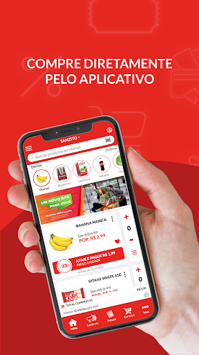 Android application Sanzito screenshort
