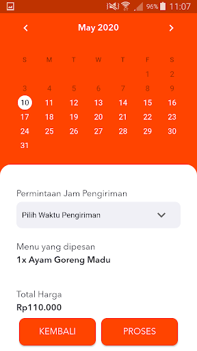 aRestoFood Screen 3