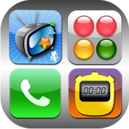 「Four Apps Icon」圖示圖片