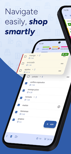 Android application Enchan Shopping List screenshort