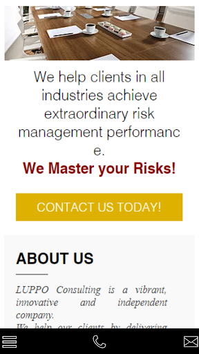 Android application LUPPO Consulting screenshort