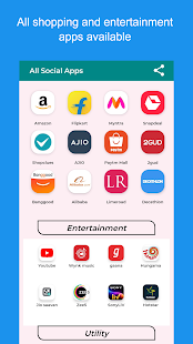 All social media, shopping, food delivery app 1.0.0 APK screenshots 2