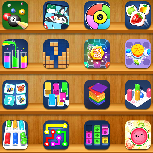 Offline Games Fun Mini Games Logo
